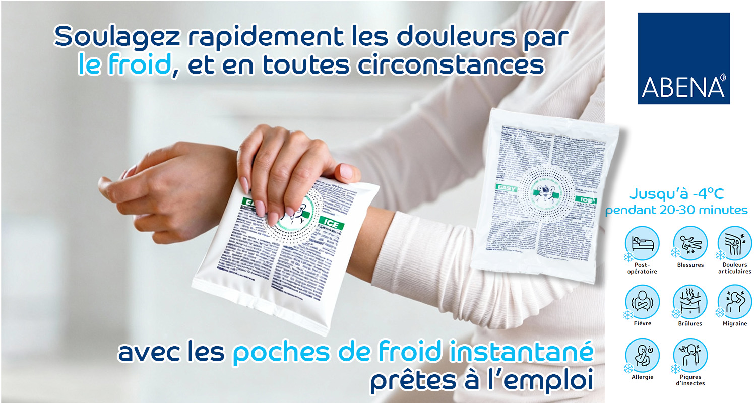 ABENA - Banniere web Poche de froid